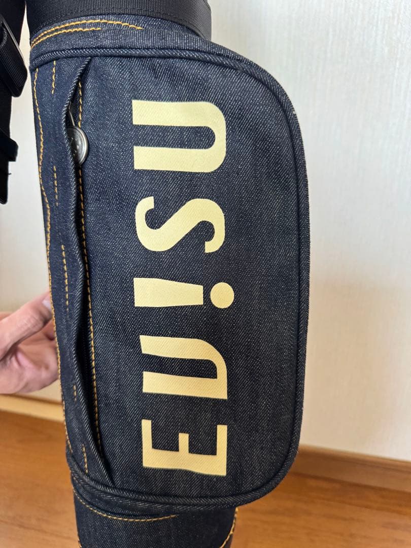 超貴重　エヴィス　CI BUFF デニム ゴルフキャディバッグ　新品
