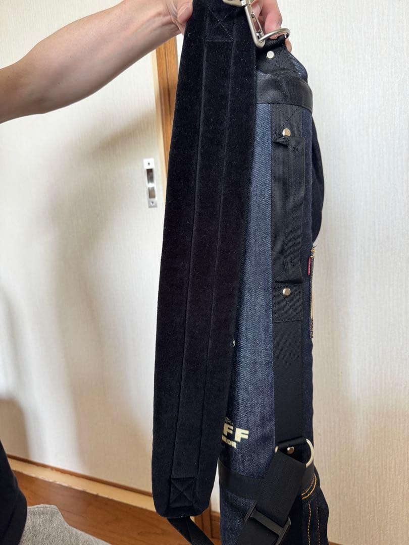 超貴重　エヴィス　CI BUFF デニム ゴルフキャディバッグ　新品