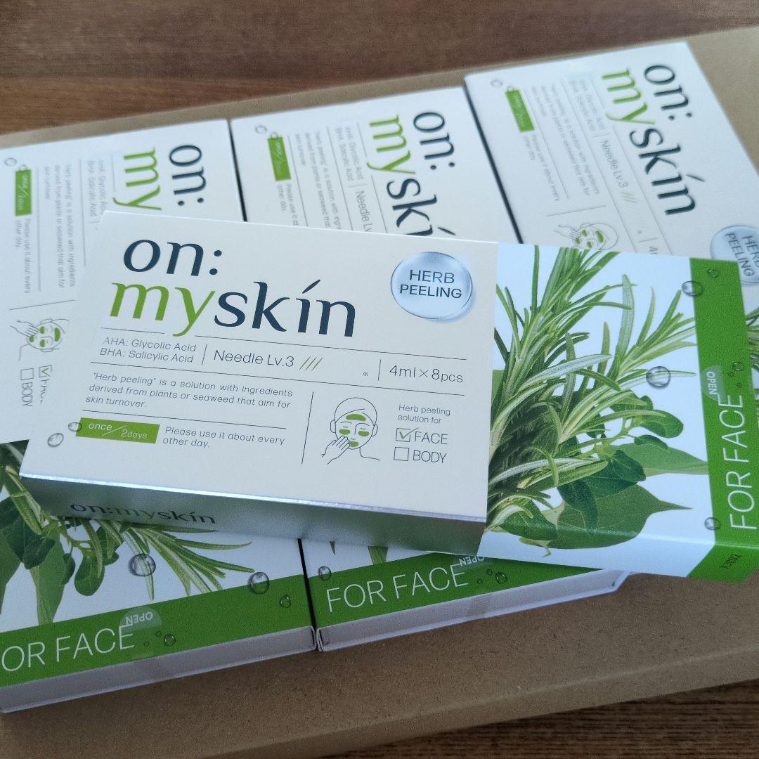 on:myskin ハーブピーリング 　４箱セット