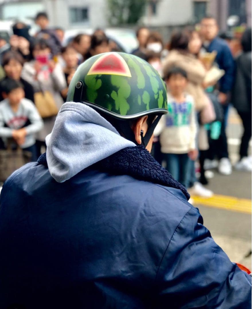 【新品未開封】スイカ ヘルメット 2 バイク 125cc 半帽 リード工業