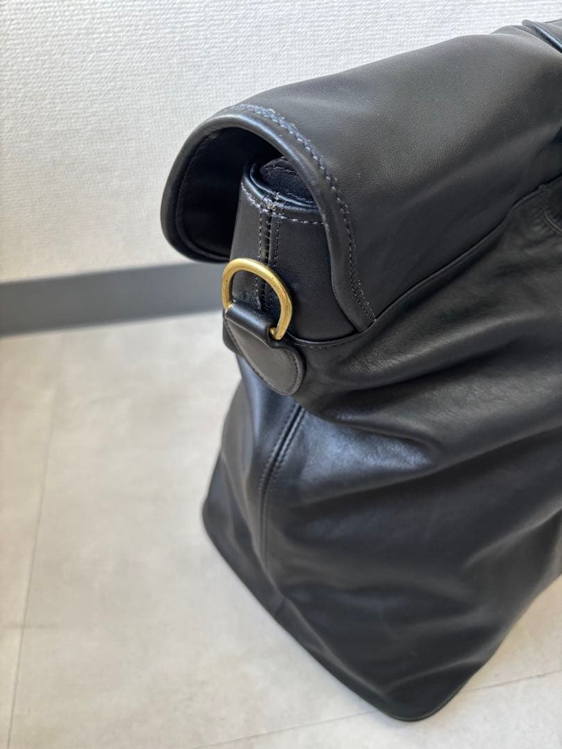 オールドコーチ COACH 米国製　ボストンバッグ　黒