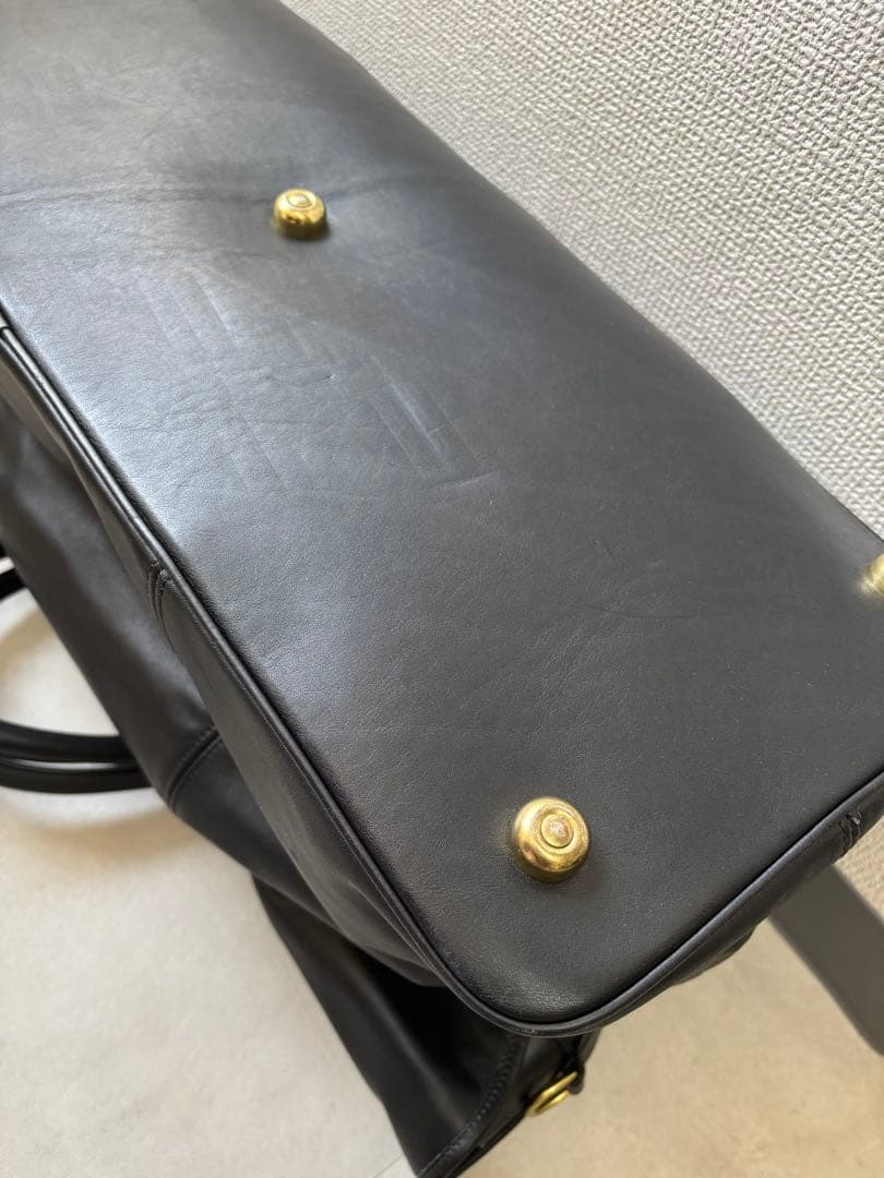 オールドコーチ COACH 米国製　ボストンバッグ　黒