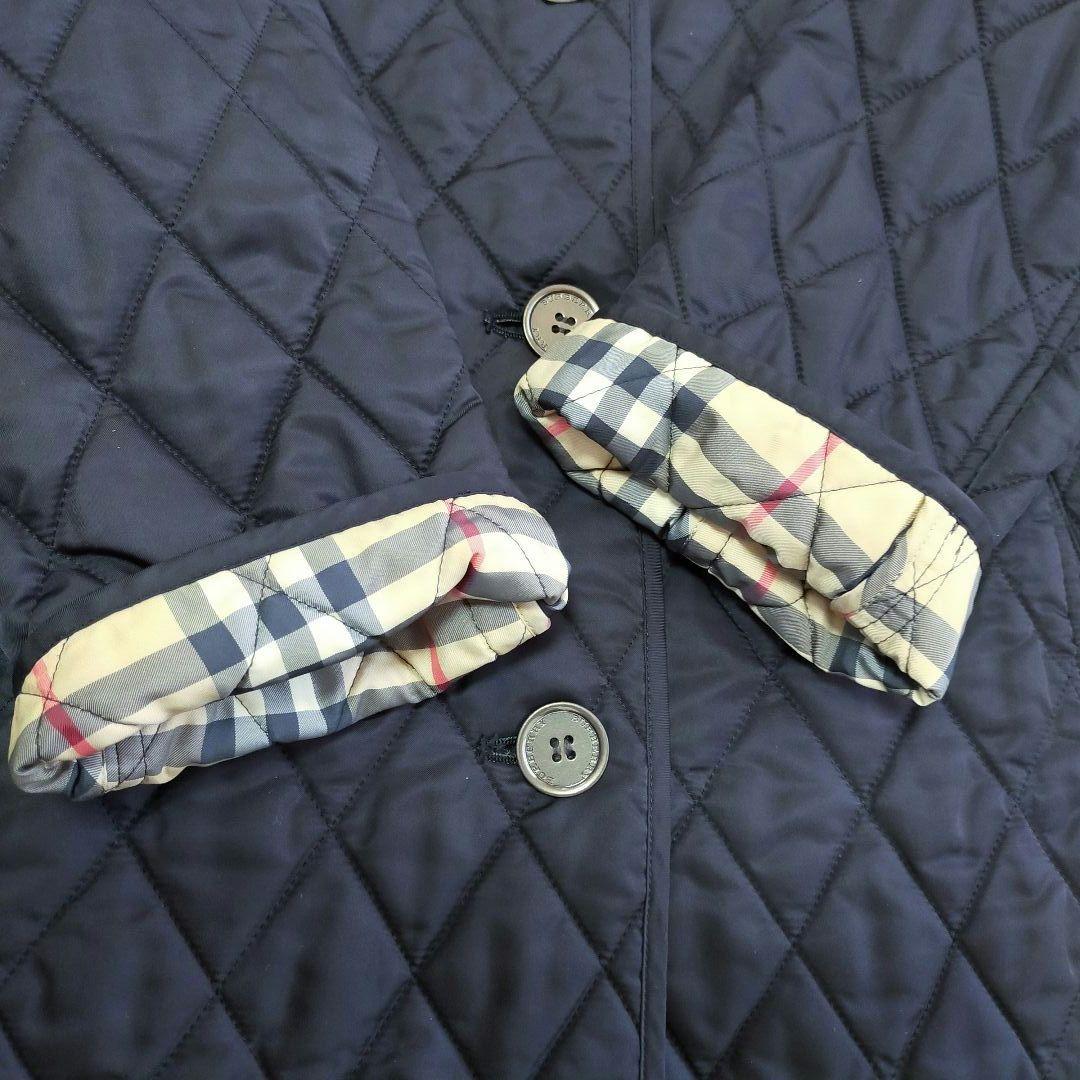 最終お値引！バーバリーキルティングコート9号