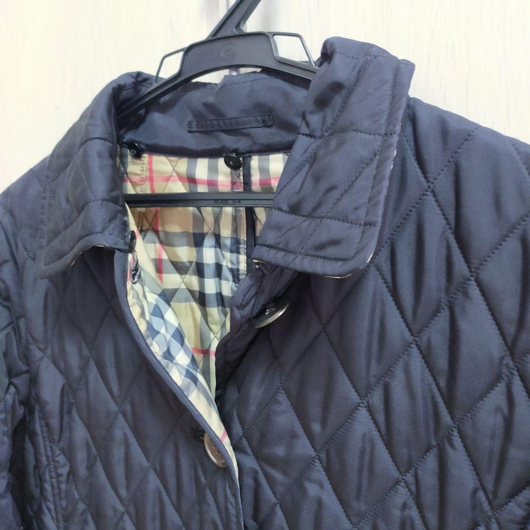 最終お値引！バーバリーキルティングコート9号
