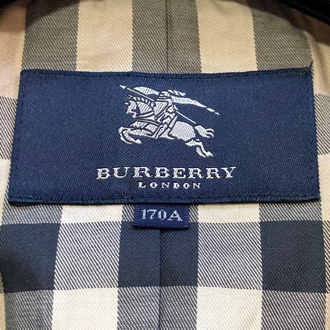 美品✨バーバリー　セットアップ　170 卒業式　ノバチェック　プリーツ　グレー