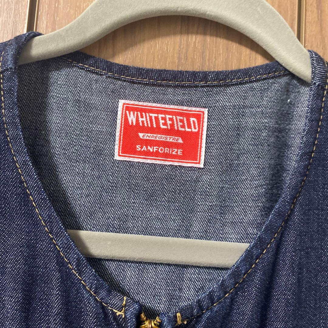 ☆美品☆ 【WHITE FIELD】別注ノースリーブオールインワン