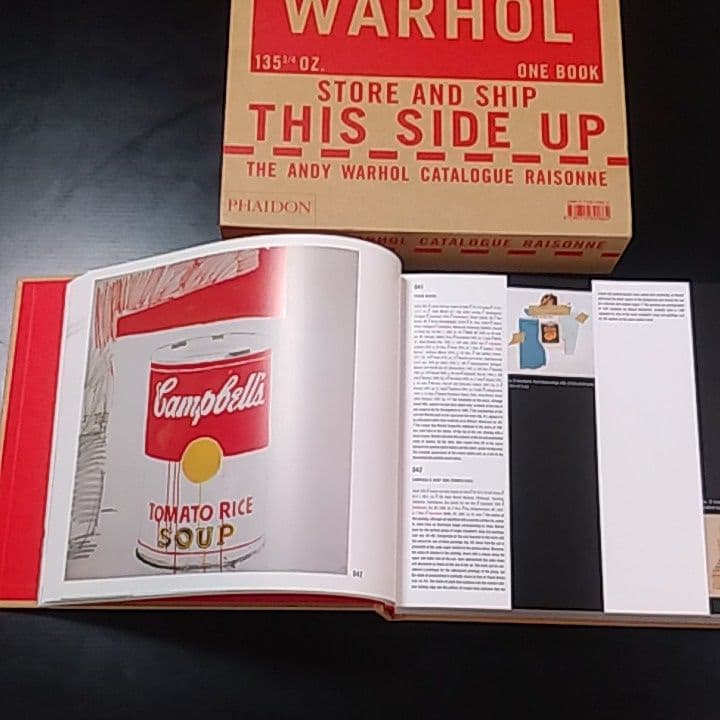 アンディウォーホル　カタログ　レゾネ　01