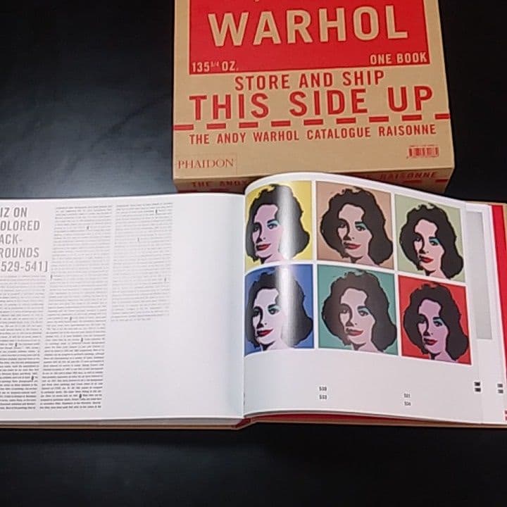 アンディウォーホル　カタログ　レゾネ　01
