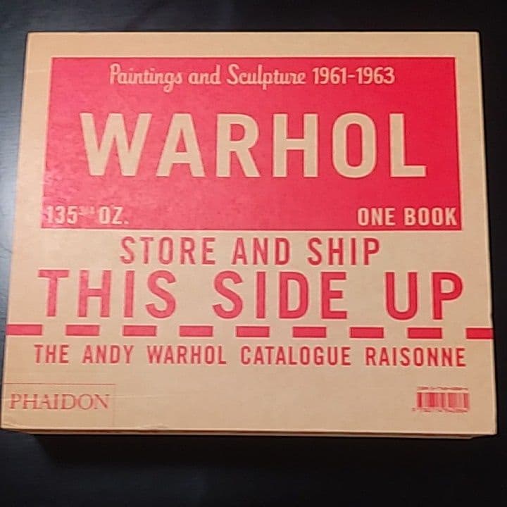 アンディウォーホル　カタログ　レゾネ　01