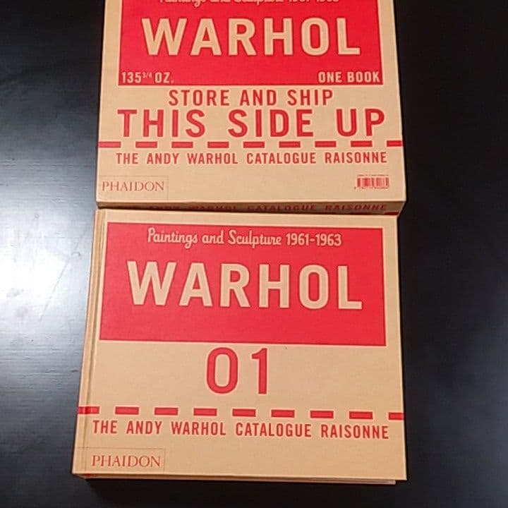 アンディウォーホル　カタログ　レゾネ　01