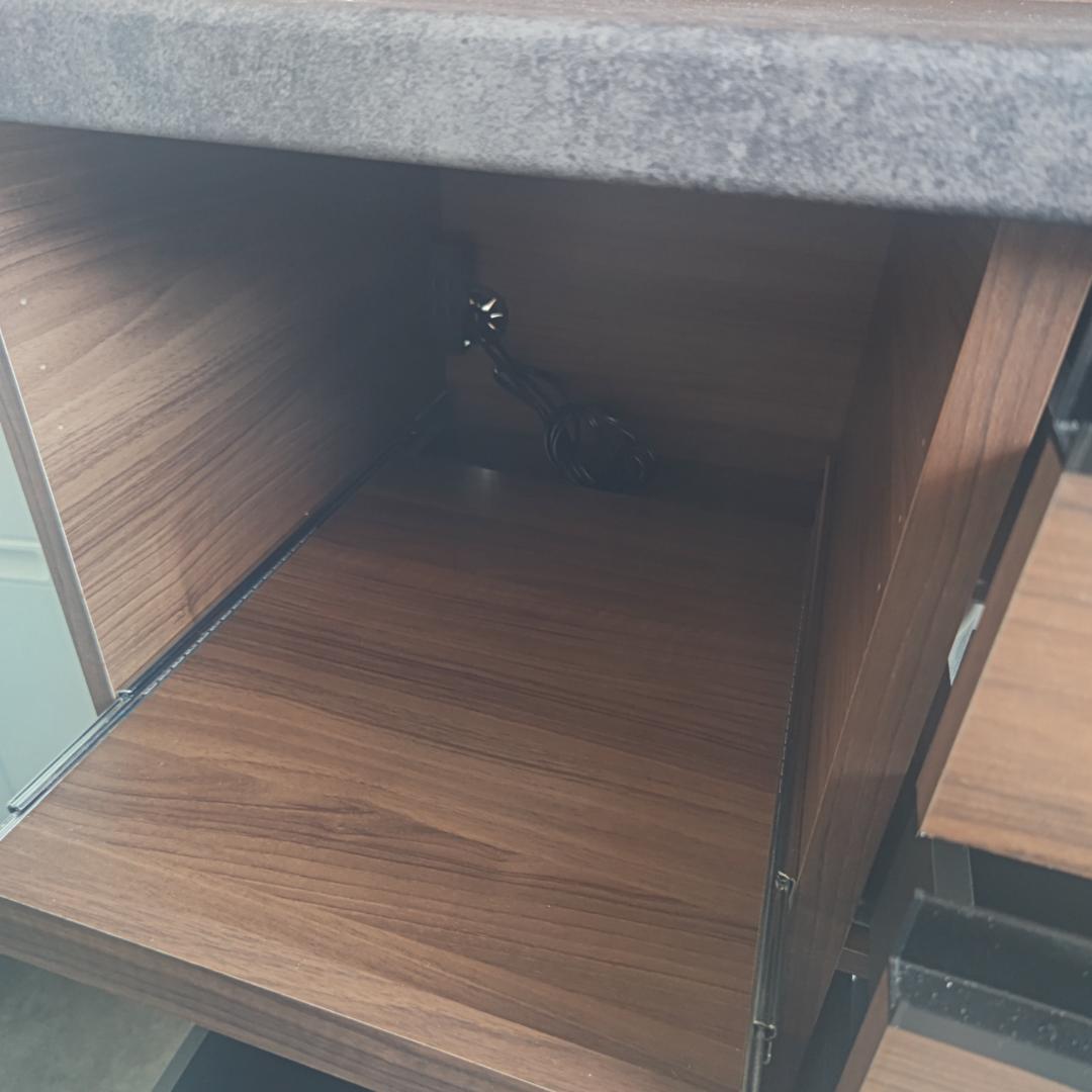 のん 大型食器棚 お洒落 パモウナ 大塚家具 食器棚 ウォールナット