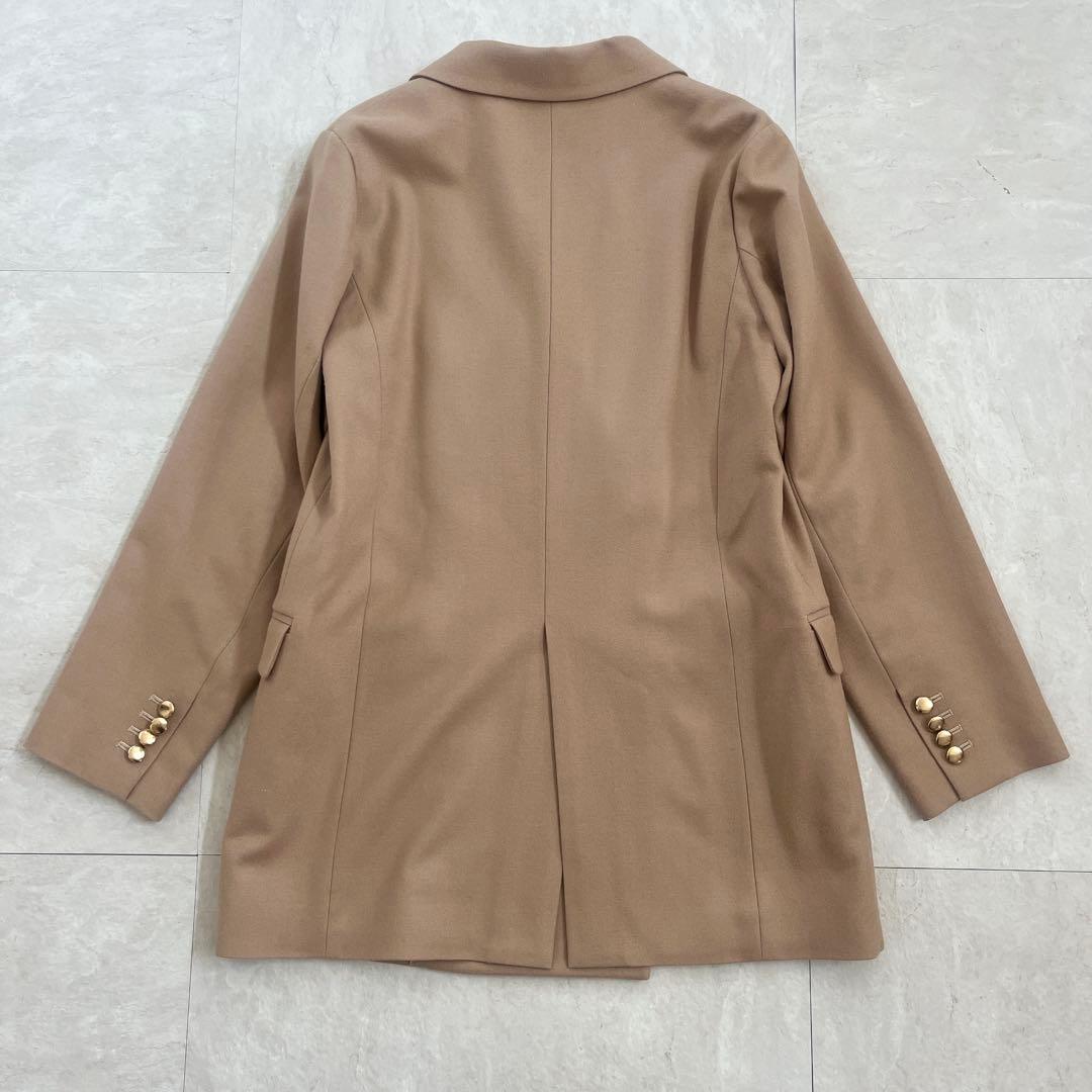 フレームワーク　ダブルブレストジャケット カシミヤ混 金ボタン ベージュ