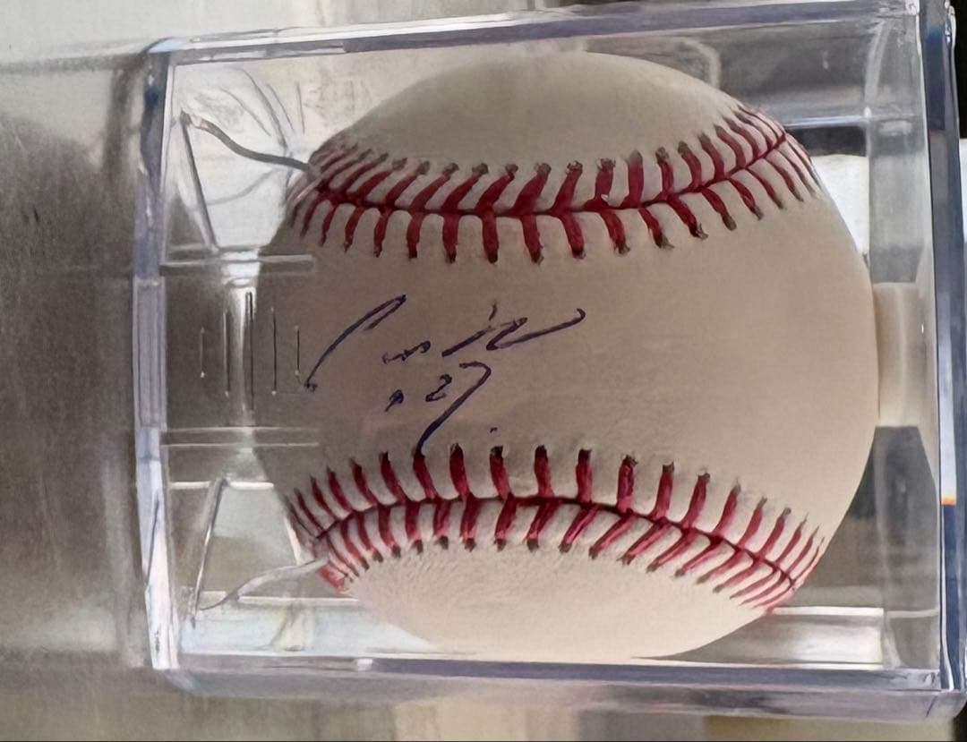 鈴木誠也選手サイン入り公式メジャーリーグベースボール