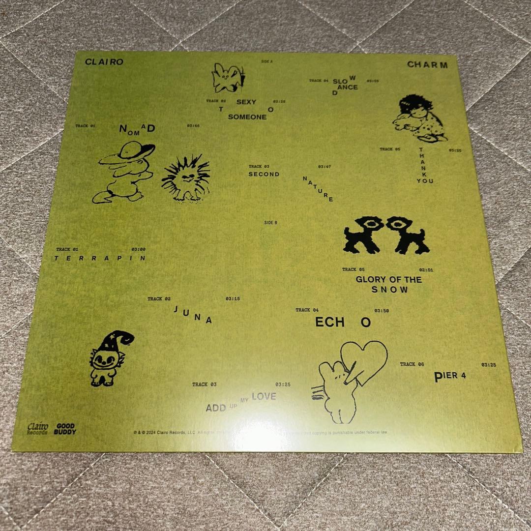 CLAIRO 限定3000枚 LPレコード CHARM