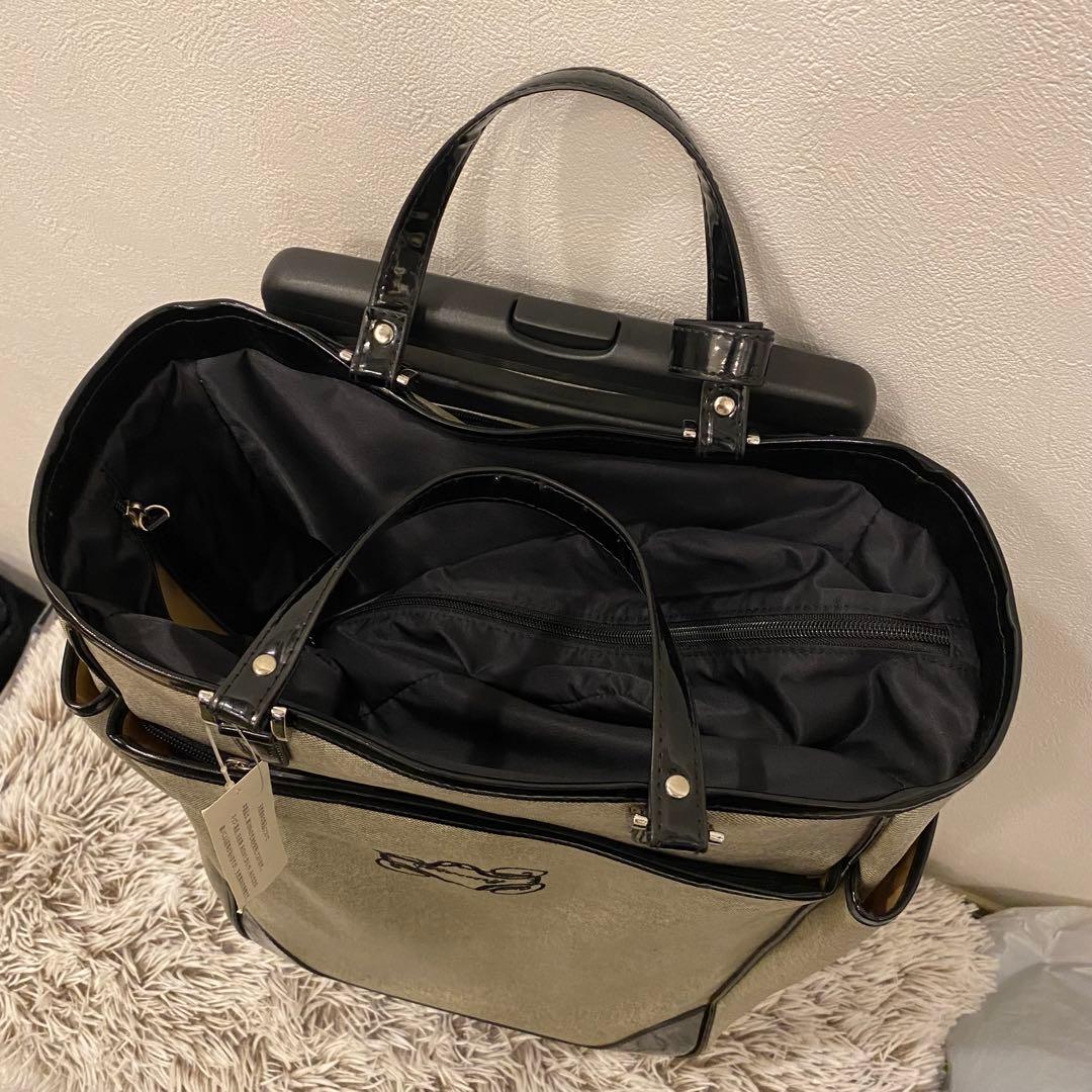 【美品】Swany スワニー　キャリーケース グレー/ブラック