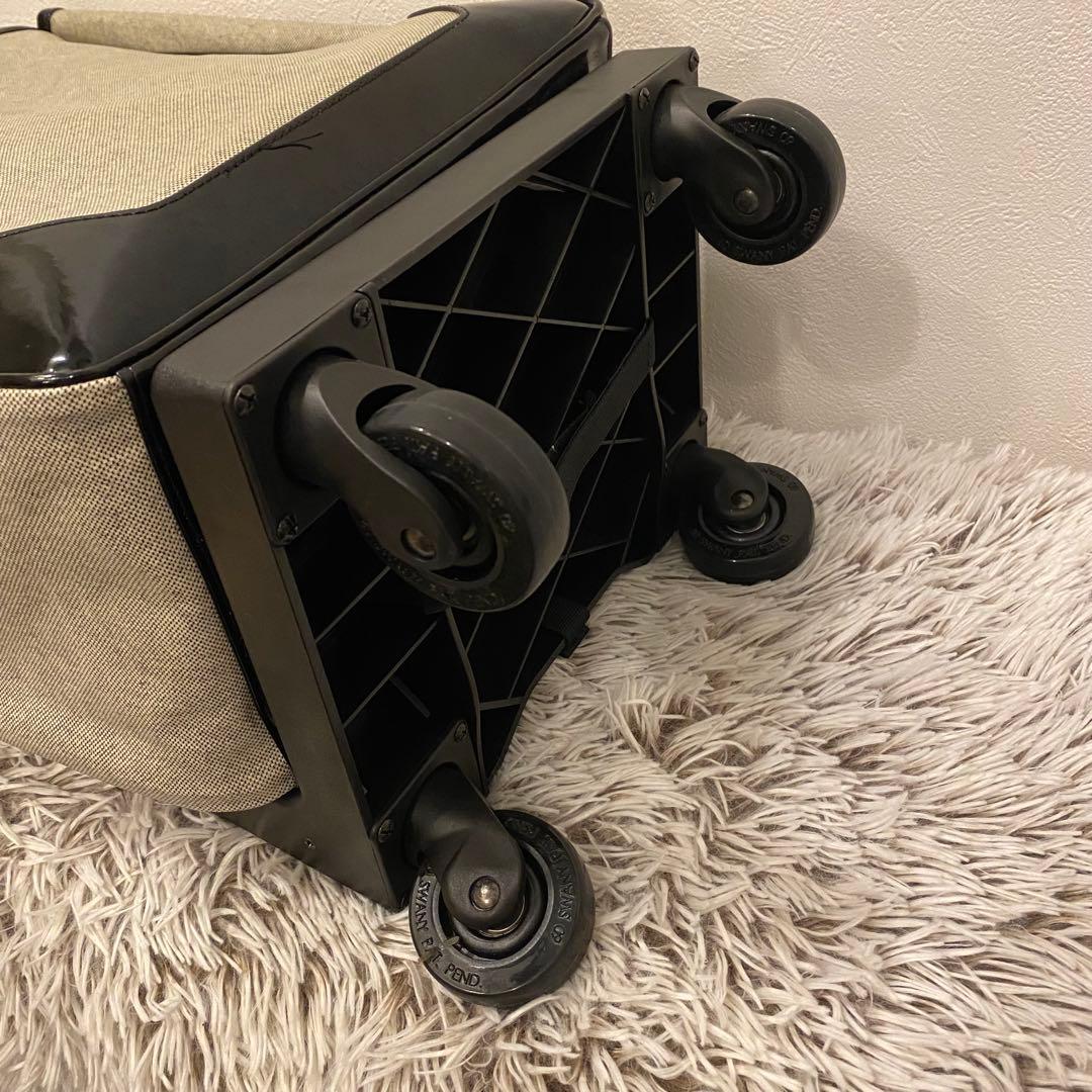 【美品】Swany スワニー　キャリーケース グレー/ブラック