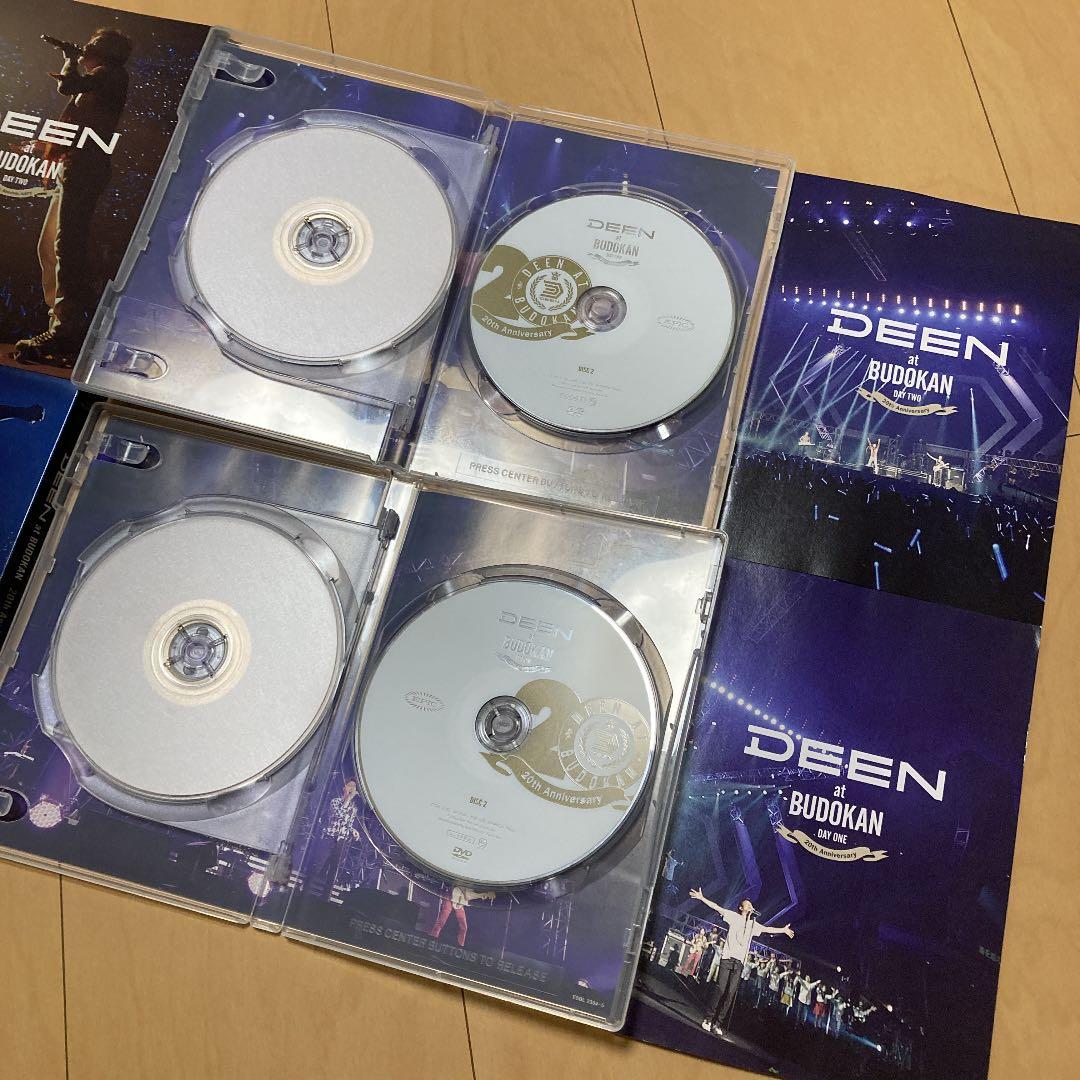 【即購入ok!!】DEEN 20周年武道館ライブ2daysセット 初回限定盤