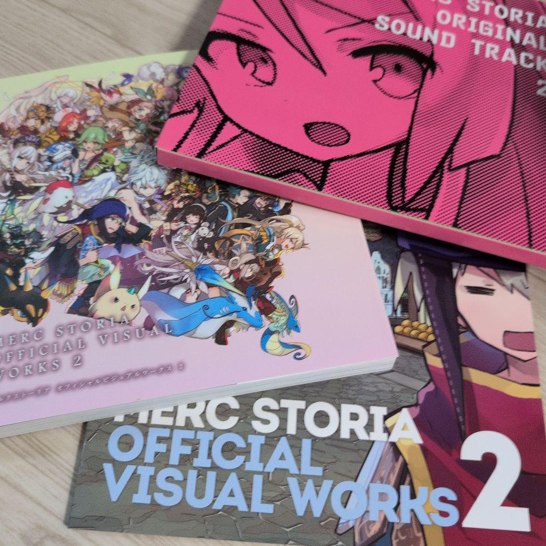メルクストーリアオフィシャルビジュアルワークス = MERC STORIA O…