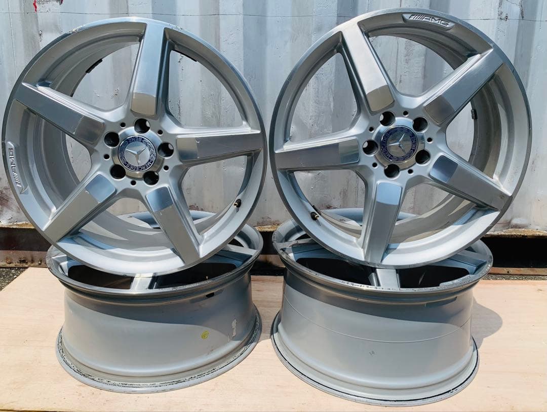 AMG 19インチ シルバーホイール 4本セット