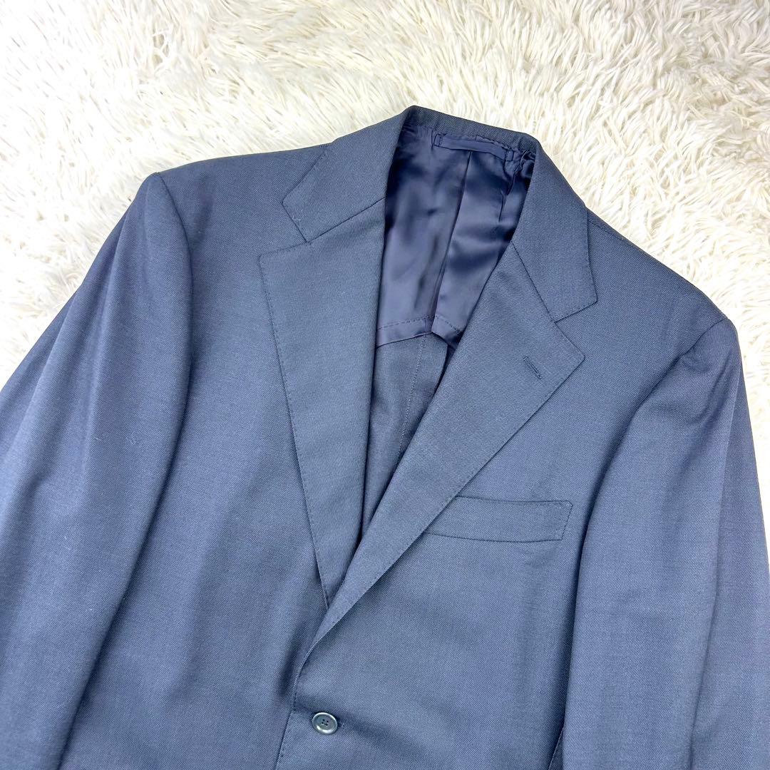 美品✨　BEAMS F ビジネススーツ　セットアップ　キレイめ　ウール　段返り