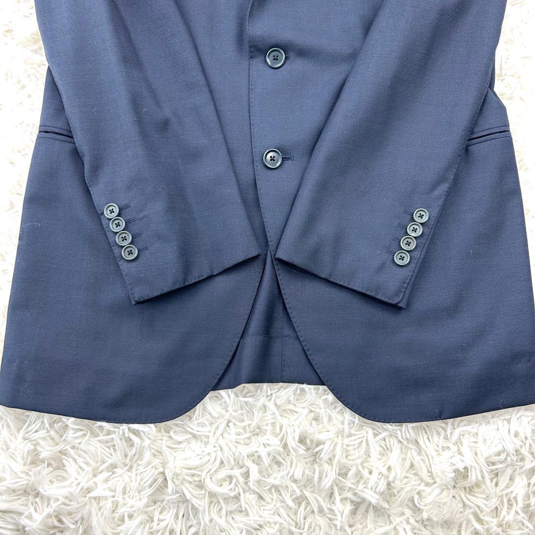 美品✨　BEAMS F ビジネススーツ　セットアップ　キレイめ　ウール　段返り