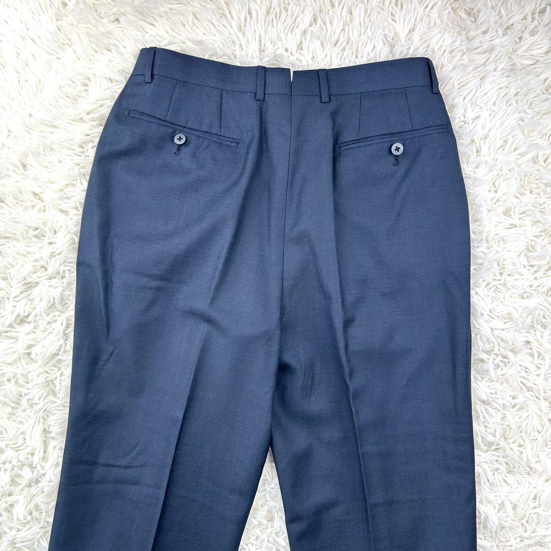 美品✨　BEAMS F ビジネススーツ　セットアップ　キレイめ　ウール　段返り