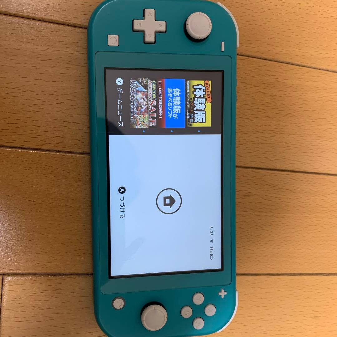 Nintendo Switch Liteターコイズ(合間公式アカウント1)