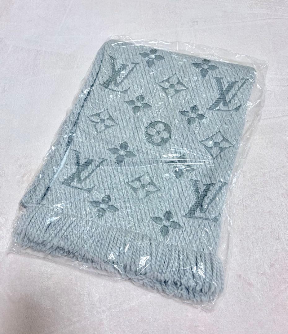 LOUIS VUITTON ルイヴィトン マフラー エシャルプ ロゴ・マニア