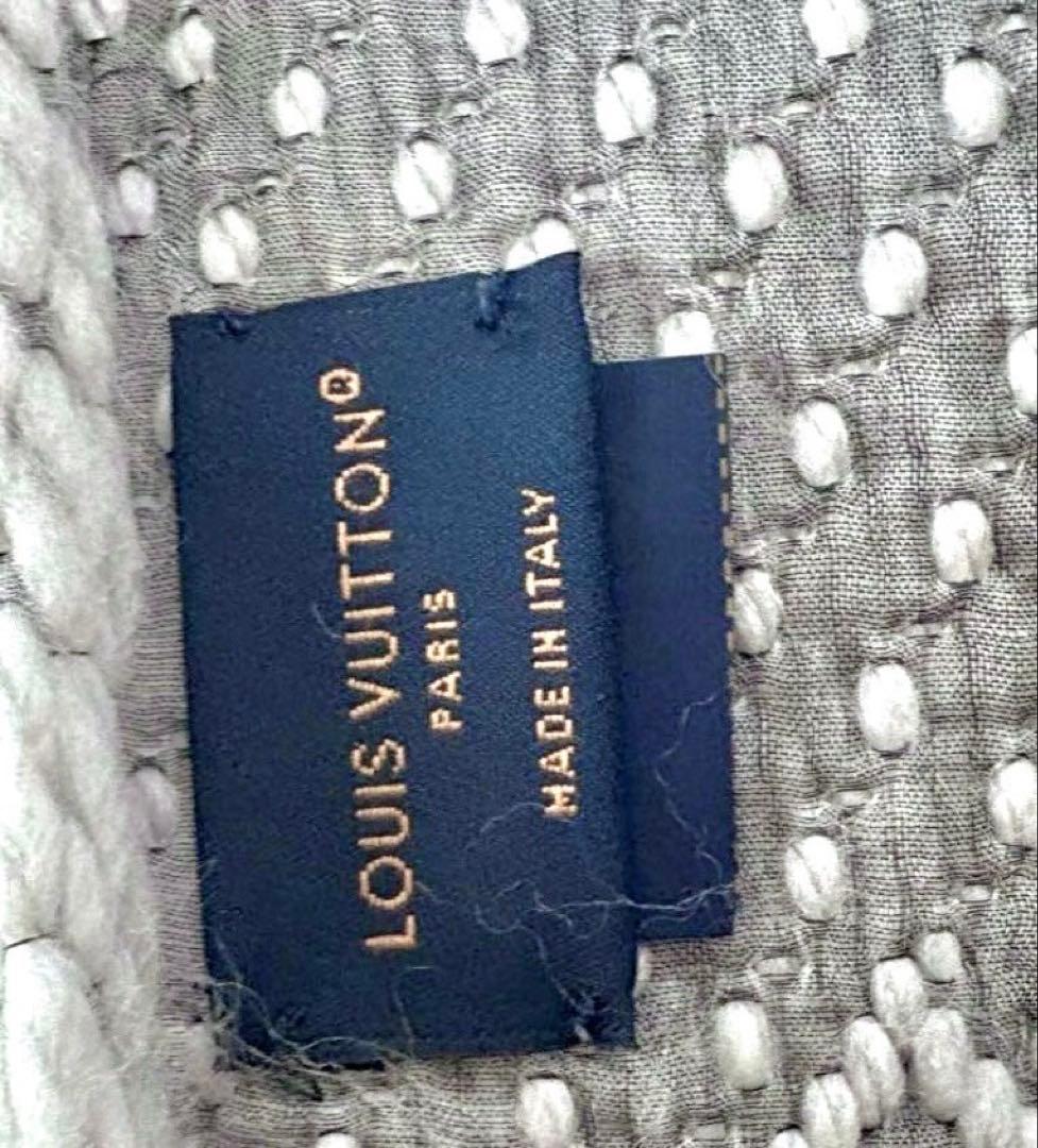 LOUIS VUITTON ルイヴィトン マフラー エシャルプ ロゴ・マニア