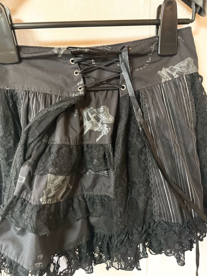☘️P1☘h.NAOTO FRILL レース スカート