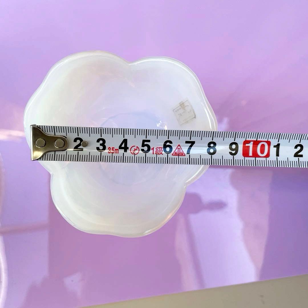 カメイガラス　ほたる花　マクベスエバンス　ペタルウェア　オーバルプラッター