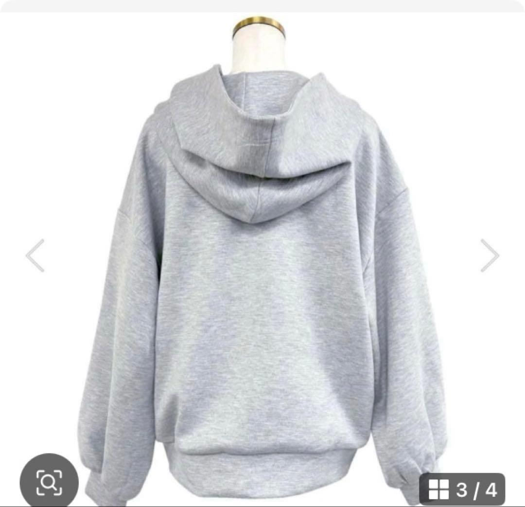 ロゼミューズ　Logo 3d embroidery hoodie パーカー