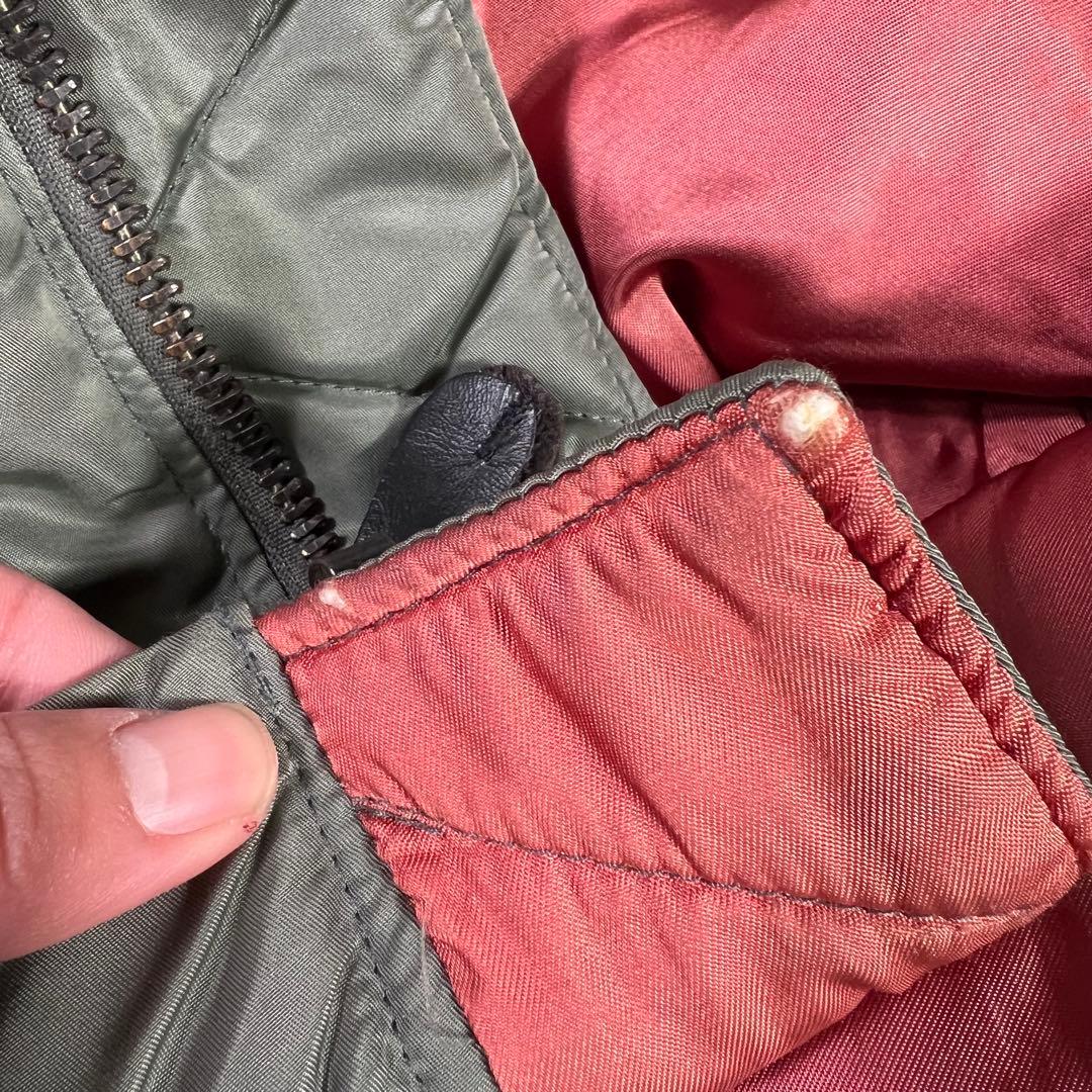 USA製HOPE MFG MA-1フライトジャケット Lセージグリーン