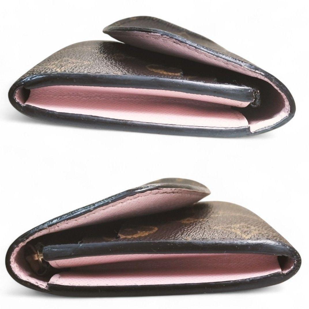 【ゆづ】モノグラム ポルトフォイユ エミリー ローズバレリーヌ ヴィトン