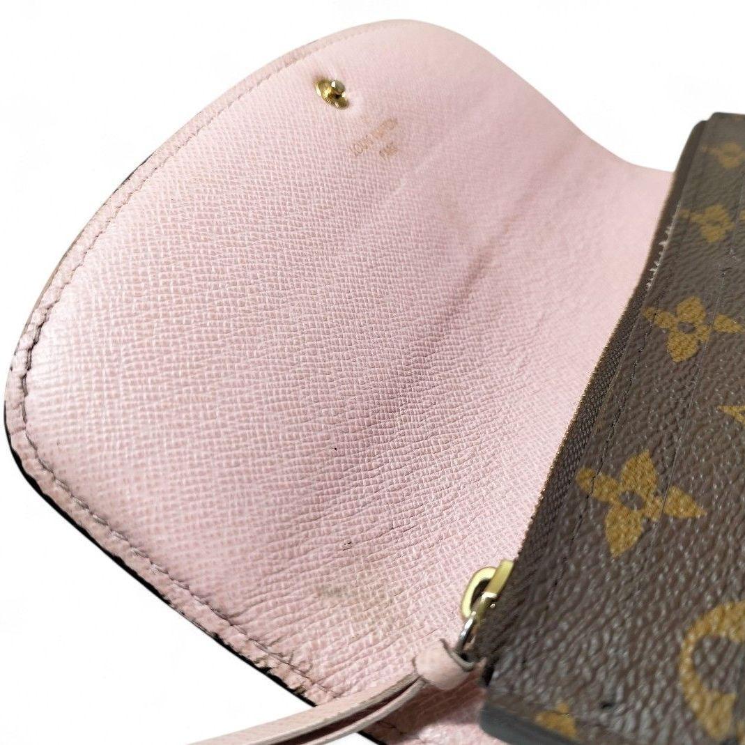 【ゆづ】モノグラム ポルトフォイユ エミリー ローズバレリーヌ ヴィトン