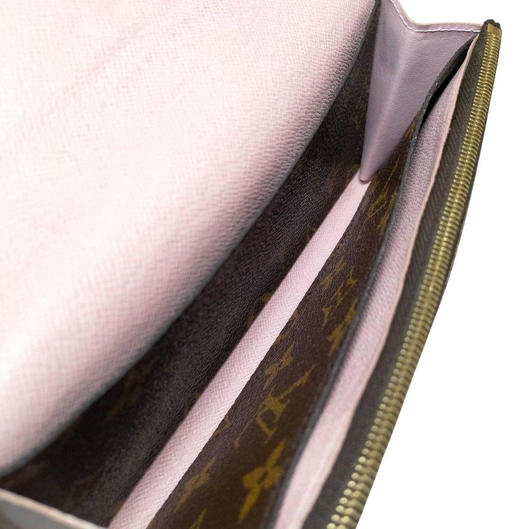 【ゆづ】モノグラム ポルトフォイユ エミリー ローズバレリーヌ ヴィトン