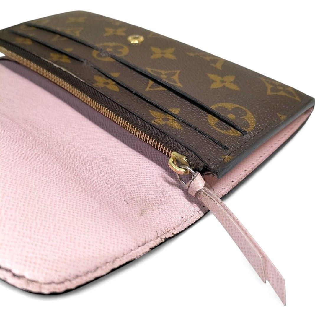 【ゆづ】モノグラム ポルトフォイユ エミリー ローズバレリーヌ ヴィトン