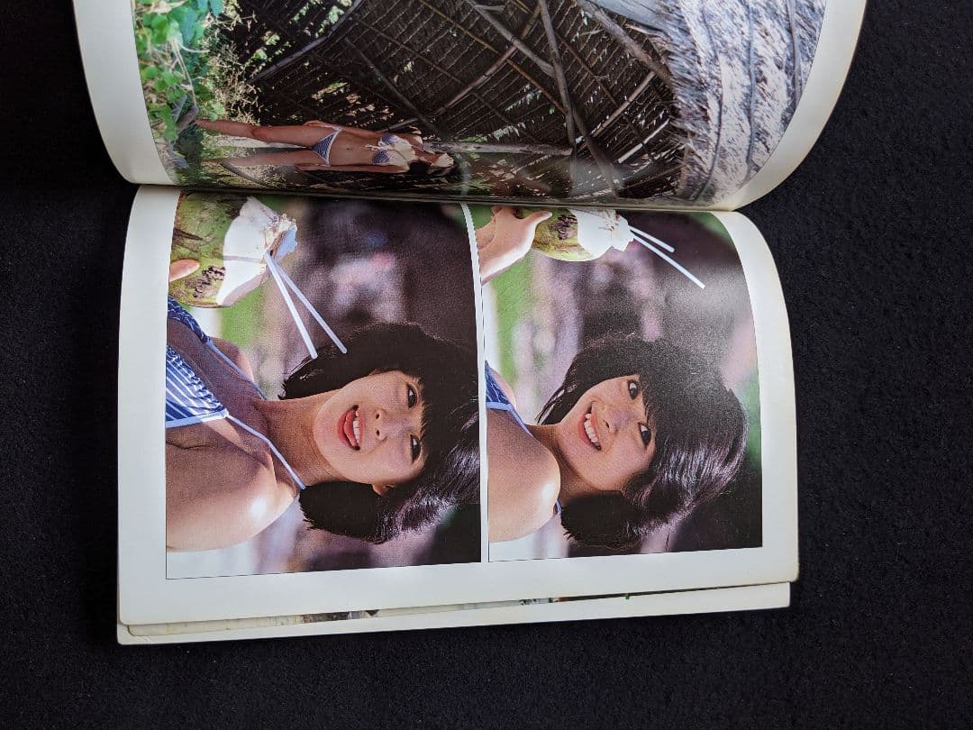 河合奈保子　写真集　NAOKO IN BANGKOK　アイドル　水着　初版本