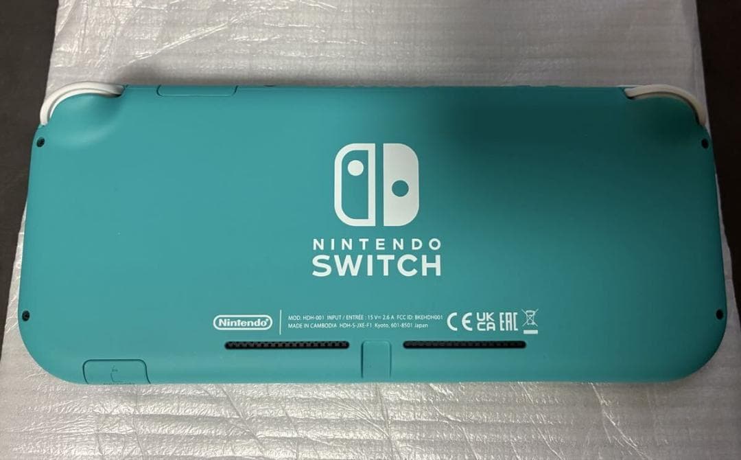 ほぼ新品 Nintendo Switch Lite スイッチ 本体 ターコイズ