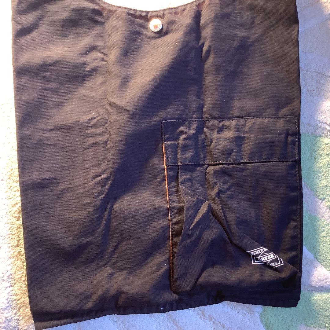 PORTER バガー ブラック/オレンジ