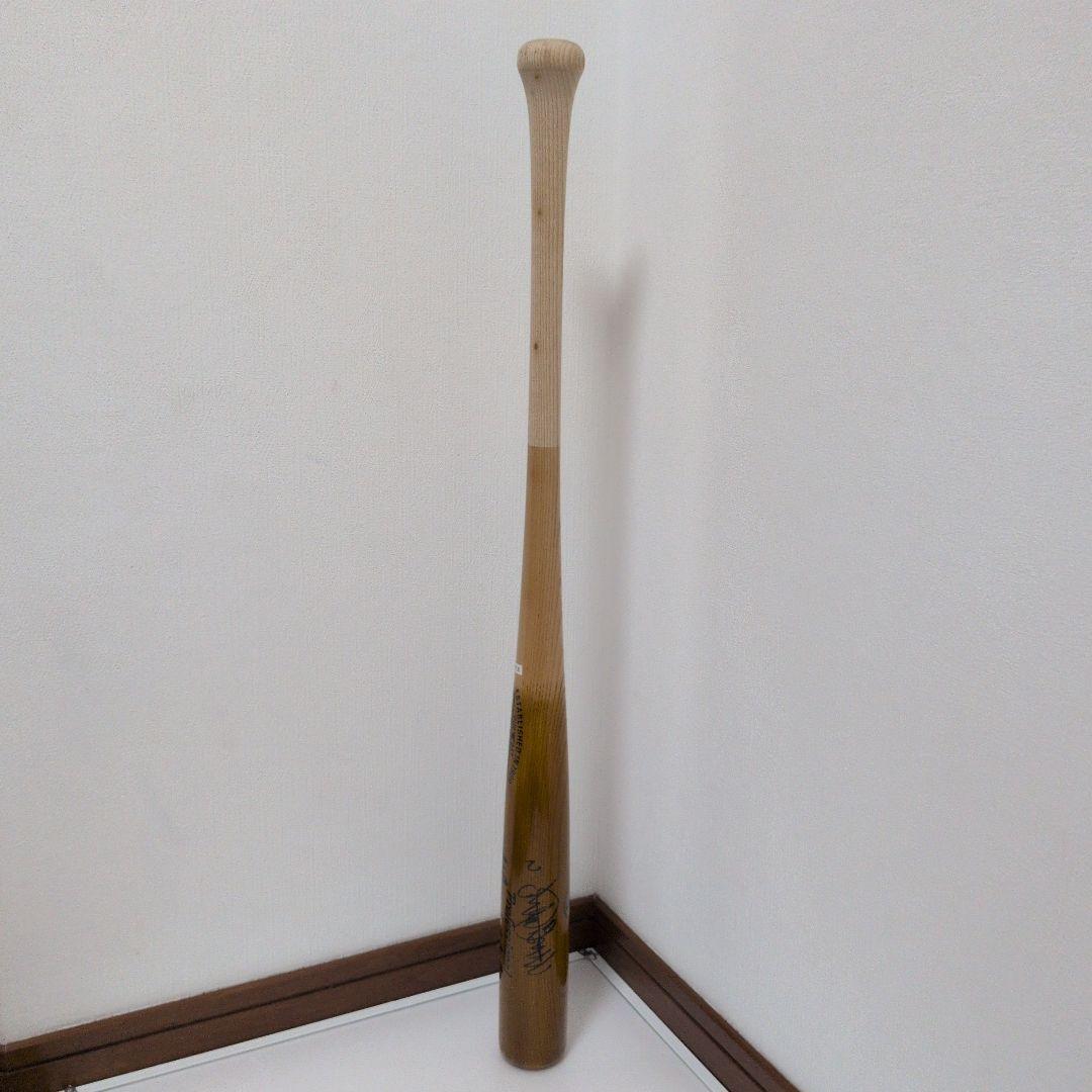 高橋慶彦氏直筆サイン入 ミズノ最高級オイルテンパードバット 未使用プロ仕様