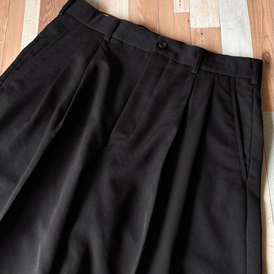 【美品】COMME des GARÇONS 2タック ワイドショーツ 袴 W31