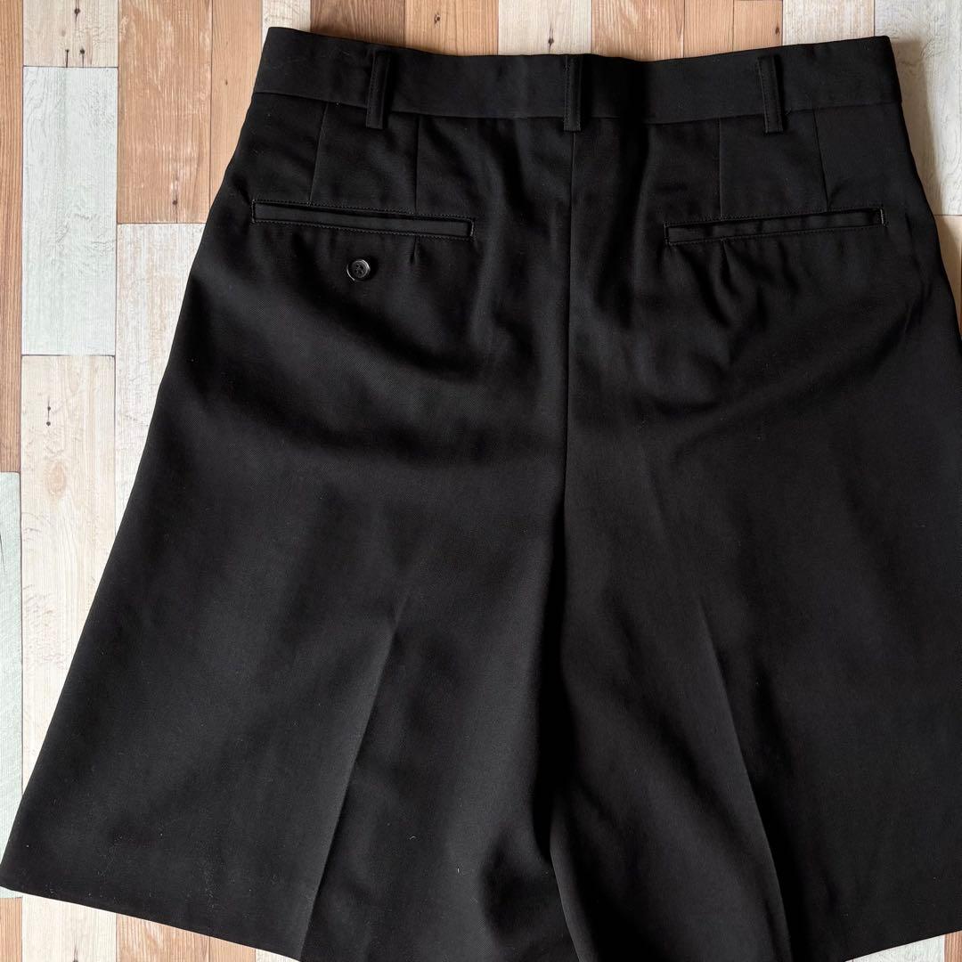 【美品】COMME des GARÇONS 2タック ワイドショーツ 袴 W31