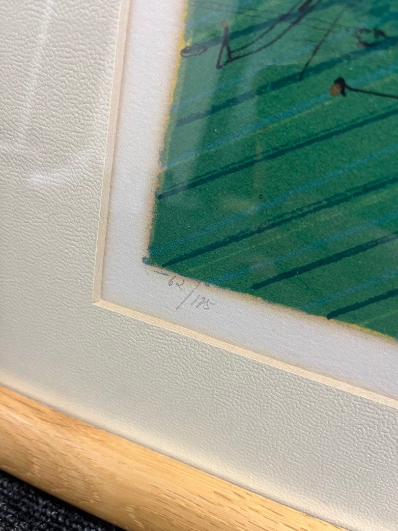 リトグラフ Jean Carzou ジャン・カルズー　セレモニー　直筆サイン