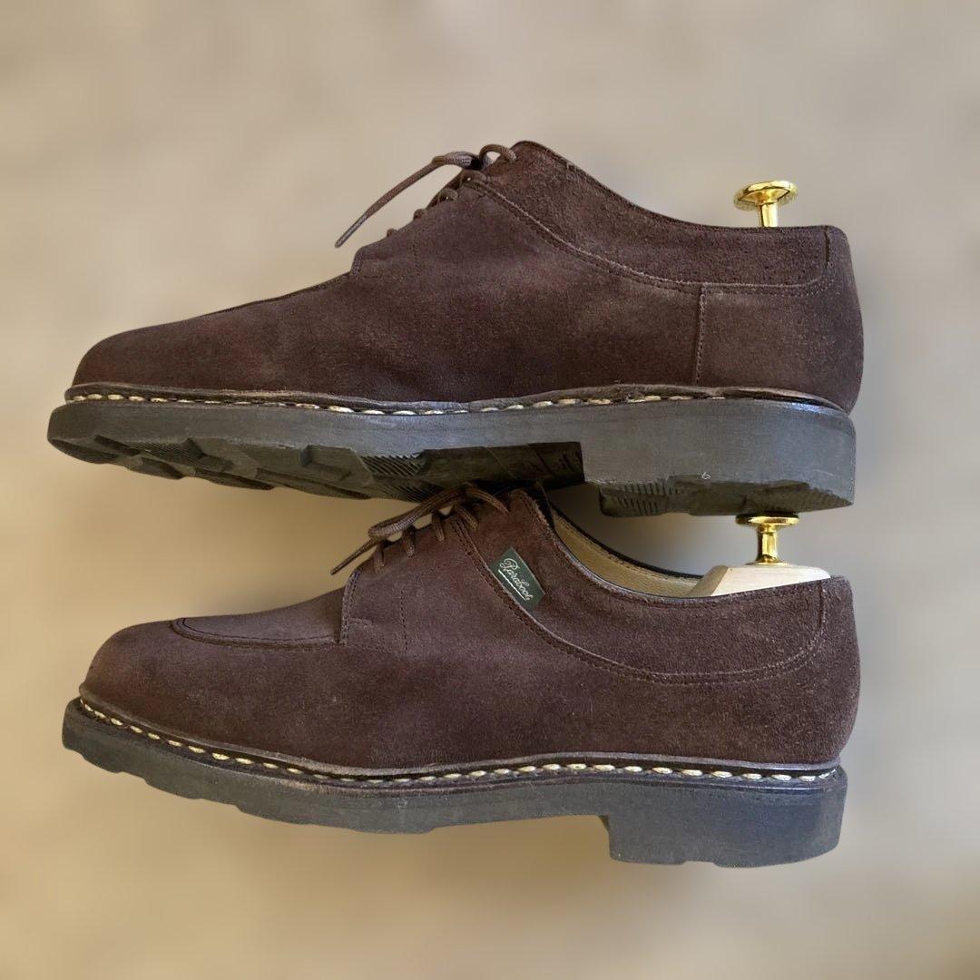 パラブーツ　アヴィニョン　チョコレート（ダークブラウン）スエード 5.5