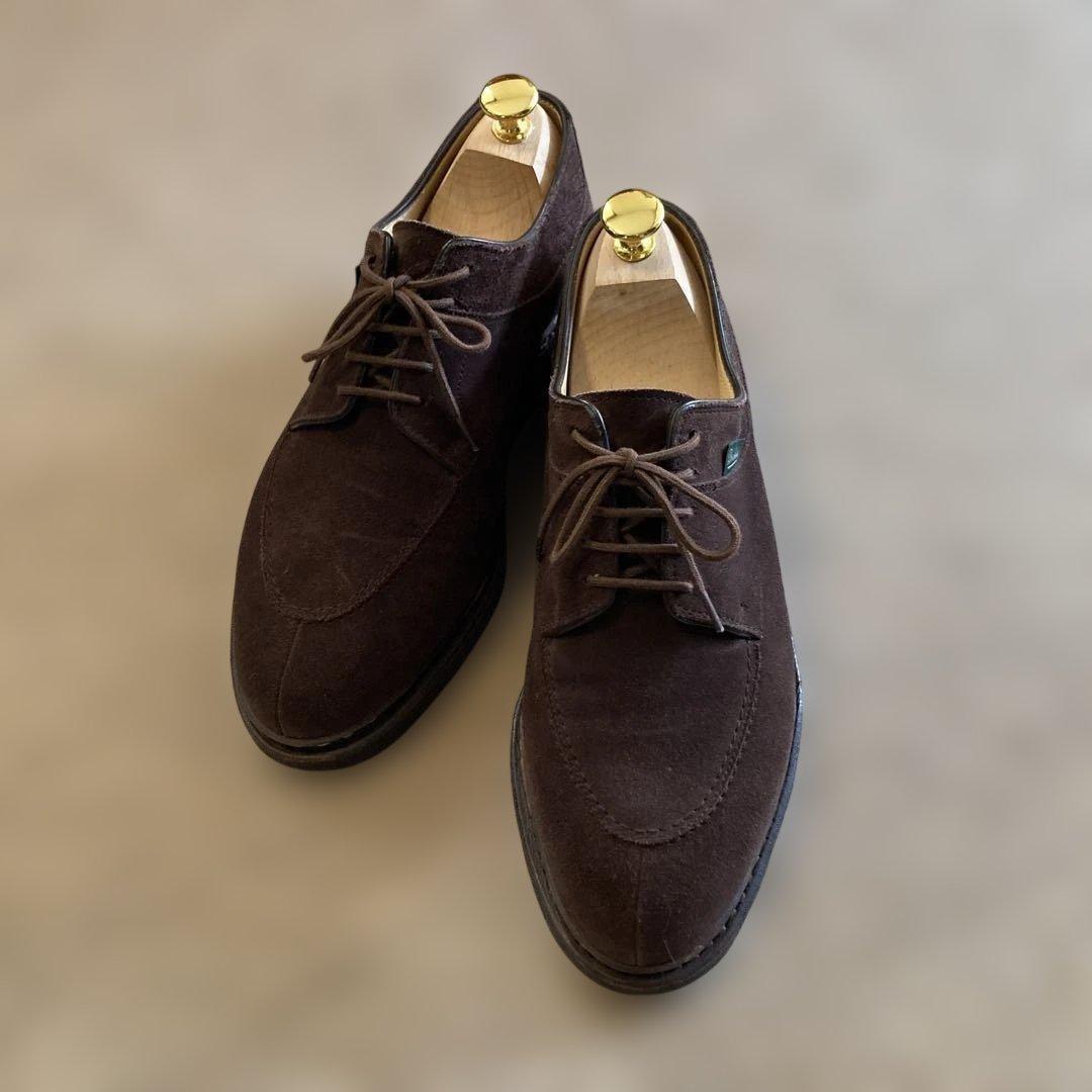 パラブーツ　アヴィニョン　チョコレート（ダークブラウン）スエード 5.5