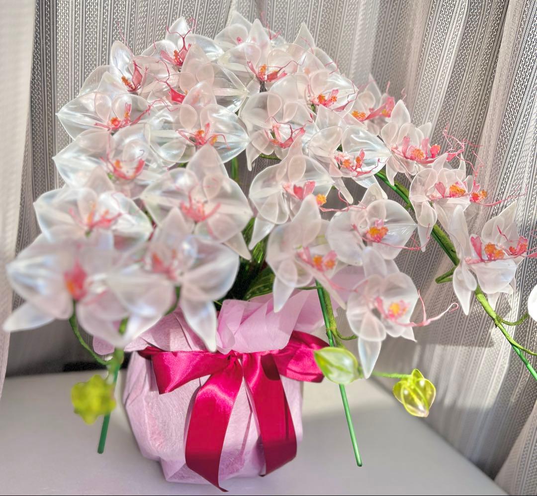 アメリカンフラワー　ディップフラワー NO.191（胡蝶蘭）