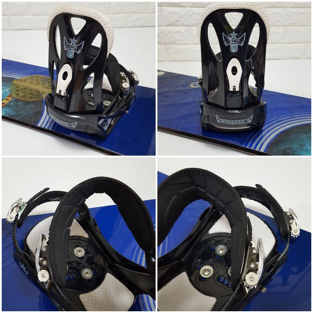 BURTON 2点セット スノーボード CLASH 160 ビンディング FS
