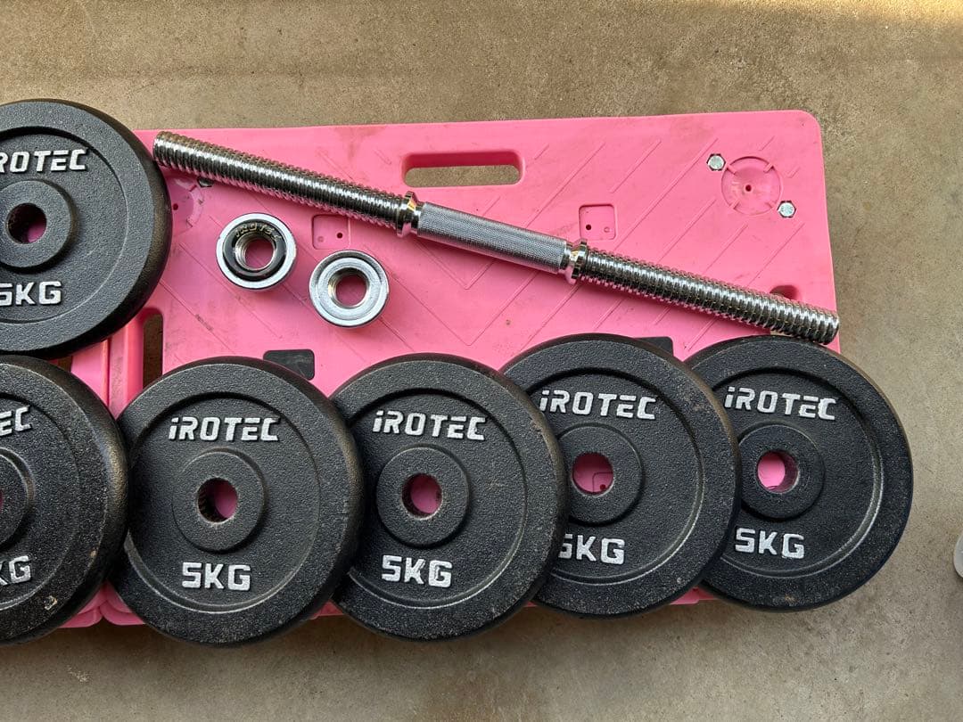 千葉県市川市引取限定歓迎 アイロテック ダンベル63kg