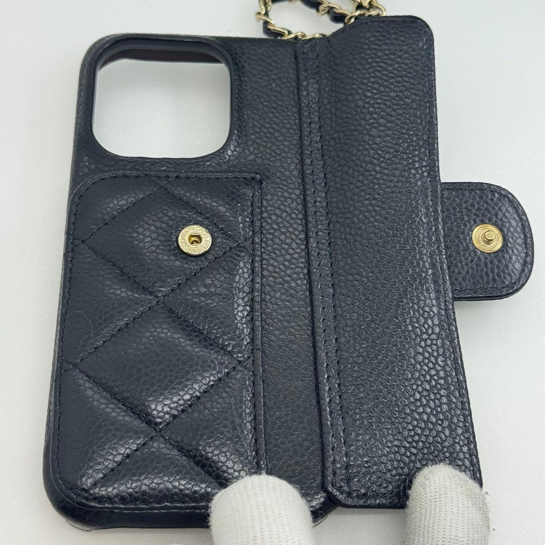 シャネル iPhone15Pro/14Pro/13Pro スマホケース 0695